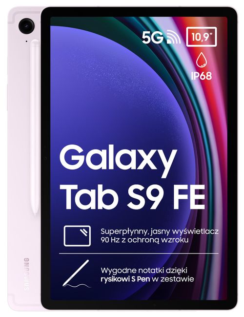 SAMSUNG Galaxy Tab S9 FE 10,9" 6GB+128GB 5G Lawendowy (SM-X516BLIAEUE)