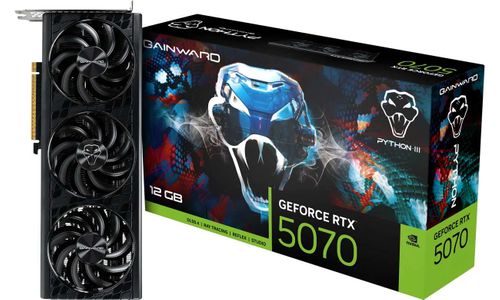 RTX 5070 12GB Gainward Python III GDDR7 3 Fan