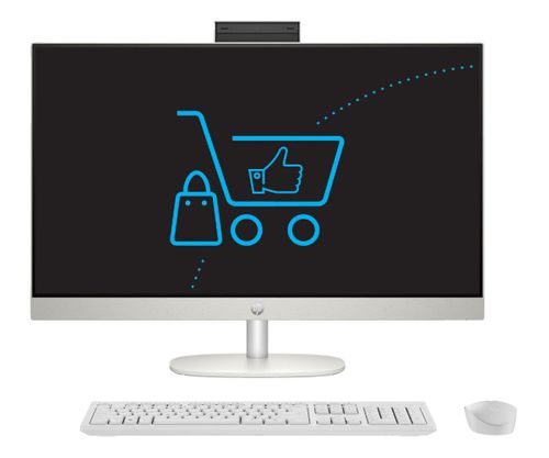 HP 24 AiO Ryzen 5-7520U/16GB/512 White