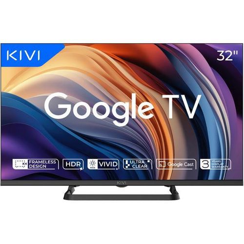 KIVI TELEWIZOR KIVI 32" 32H710QB  LED, Google TV, 3xHDMI