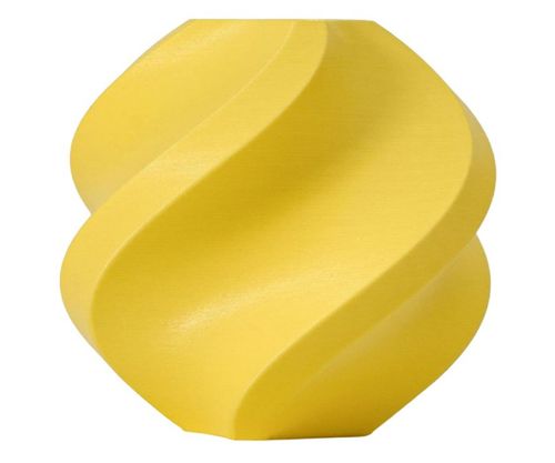 Filament Bambu Lab PLA Matte 1,75mm 1kg - w zestawie z wielorazową szpulą - Lemon Yellow}