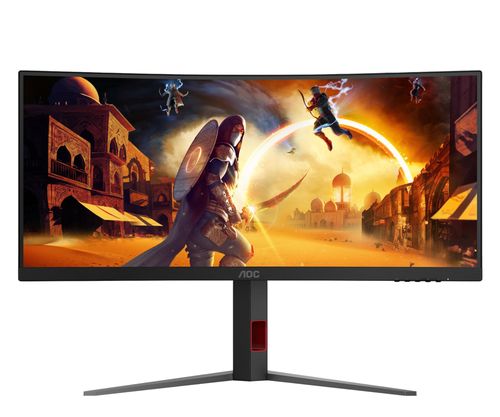 AOC Monitor CU34G4 34 cale 180Hz Curved VA HDMIx2 DP HAS