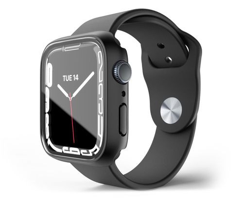NEXT ONE Black Shield Case do Apple Watch 45mm