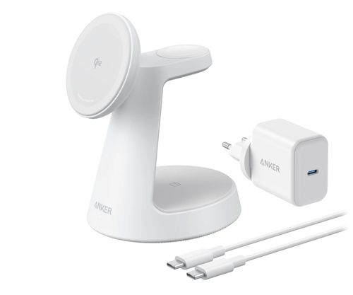 Anker MagGo Wireless Charging Station 3-in-1 Dock Stand