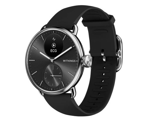 Smartwatch WITHINGS ScanWatch 2 38mm Srebrno-czarny