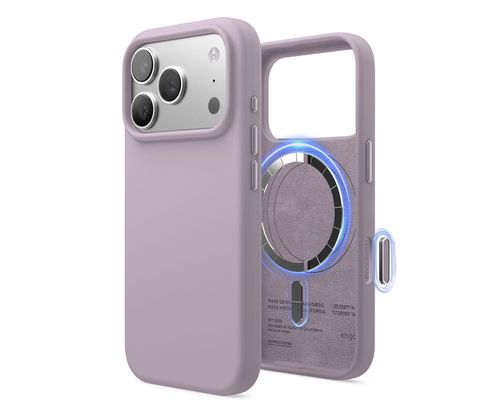 Elago Magsafe Silicon Case do iPhone 17 PRO Soft Purple