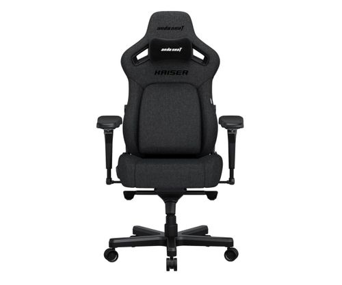 Anda Seat Kaiser 4 XL Gamingowy do 200kg Tkanina Lniana Ciemnoszary