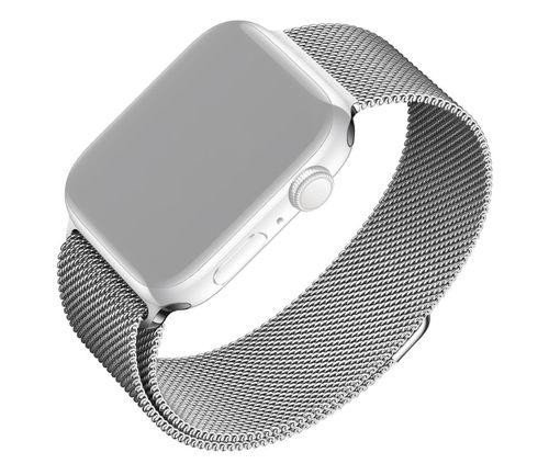FIXED Mesh Strap do Apple Watch 40/41/42 mm silver