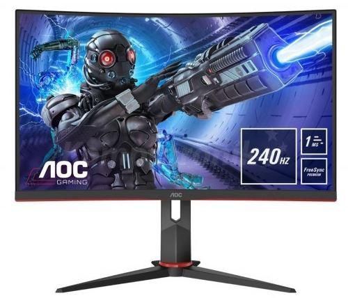 AOC 31.5'' C32G2ZE/BK Curved 240Hz 1ms  Czarny