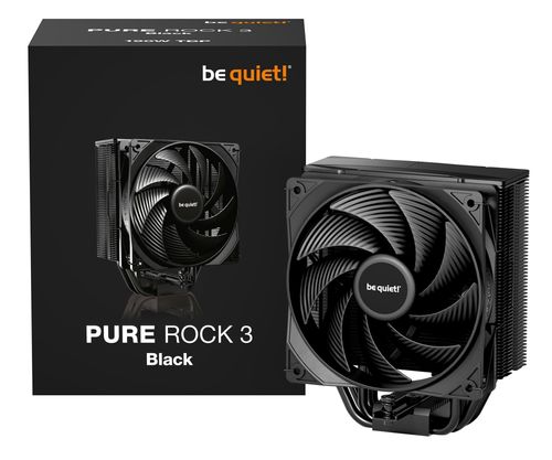be quiet! Pure Rock 3 120, czarny