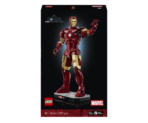 LEGO SUPER HEROES 76344 Iron Man mark 3 — edycja kolekcjonerska