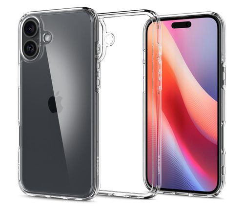 Spigen Ultra Hybrid do iPhone 16 Plus Crystal Clear