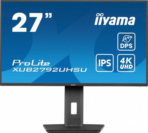 IIYAMA XUB2792UHSU-B6 27inch IPS UHD 60Hz 350cd/m2 4ms XUB2792UHSU-B6