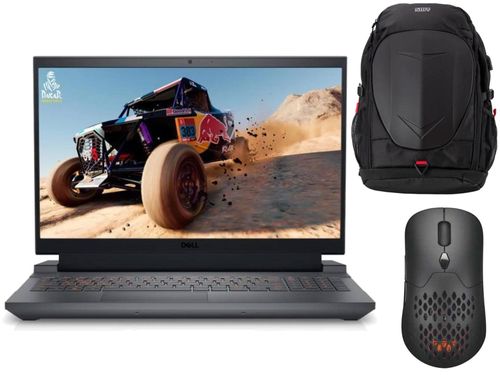 DELL G15 5530 i5-13450HX/32GB/1TB/Win11 RTX3050 120Hz + Plecak na laptopa Silver Monkey X Gaming Backpack 17,3"+ Mysz Silver Monkey X Vervet
