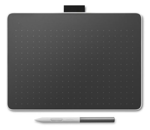Tablet graficzny Wacom Wacom One, graphics tablet (black/red, medium)