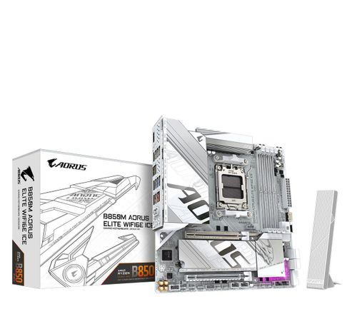 Płyta główna GIGABYTE B850M Aorus Elite WiFi 6E Ice