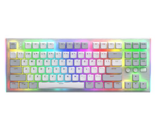 Hator Gravity TKL RGB Aurum Orange Linear Biały