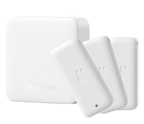 SwitchBot Inteligentna centralka + 3x Czujnik temperatury i wilgotności SwitchBot Hub Mini