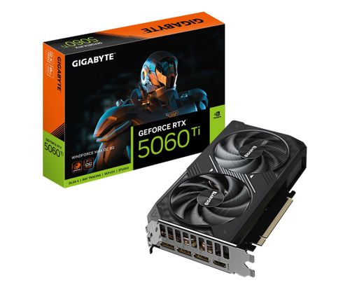 Gigabyte GeForce RTX 5060 Ti WINDFORCE MAX OC 8GB GDDR7 128bit DLSS 4