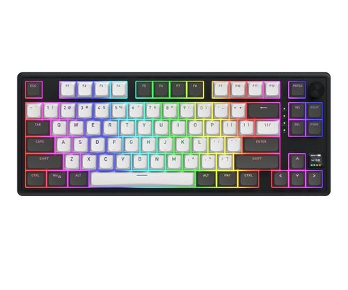 Hator Skyfall 80 Pro Wireless Aurum Vanila Czarno-Szara