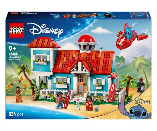 LEGO 43268 Disney Domek na plaży Lilo i Stitcha