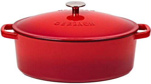 Brytfanna żeliwna GERLACH Natur Iron Bordowy 5.5L