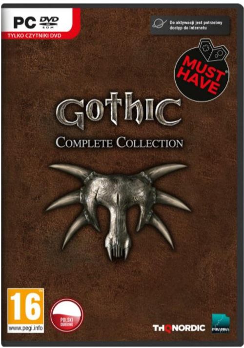 MUST HAVE: GOTHIC COMPLETE PC