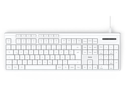 Klawiatura HAMA CK-200 Biały