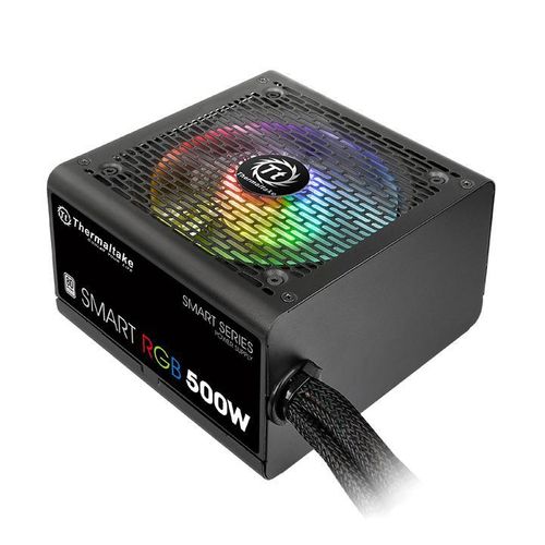 THERMALTAKE Smart 500W RGB (80+ 230V EU, 2xPEG, 120mm, Single Rail) PS-SPR-0500NHSAWE-1