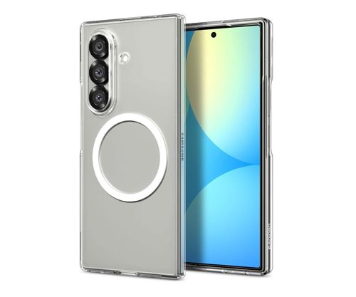 Spigen Airskin Magsafe do Samsung Galaxy Z Fold 7 Crystal / White