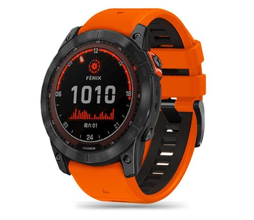 TECH-PROTECT Iconband Pro do Garmin Fenix (26mm) Orange/Black 9319456605136