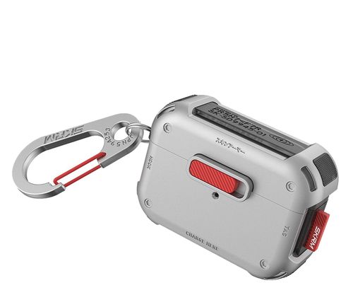 Skinarma Mecha AirPods Pro 2 chrome