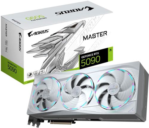 GIGABYTE GeForce RTX 5090 AORUS Master Ice 32GB GDDR7 DLSS4