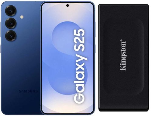 SAMSUNG Galaxy S25 5G 12/256GB Granatowy (S931B) + Dysk XS1000 1TB SXS1000/1000G