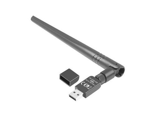 LANBERG USB N300 1+1 antena NC-0300-WIE