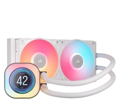 Chłodzenie wodne Corsair iCUE LINK Titan 240 RX LCD RGB (CW-9061025-WW)