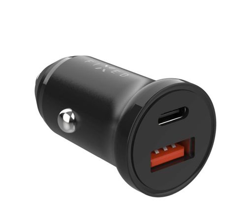FIXED Ładowarka Samochodowa USB-C/USB Car Charger 20W czarny FIXCC20N-CU-BK