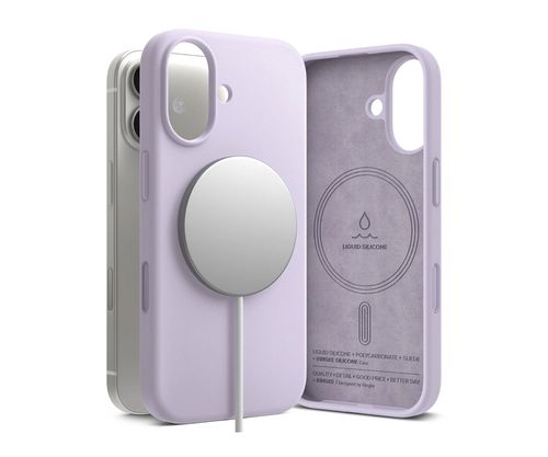 Ringke Silicone Magnetic Magsafe do Iphone 17 Light Purple 8800328811850