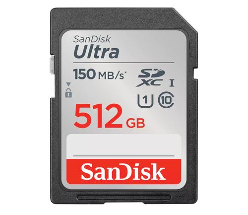 Karta SanDisk Ultra SDXC 512 GB Class 10 UHS-I/U1 (SDSDUNC-512G-GN6IN)