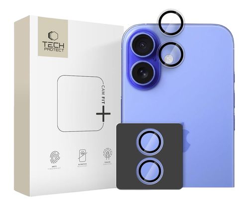 Nakładka na obiektyw TECH-PROTECT Camring Fit+ do Apple iPhone 16/16 Plus/17