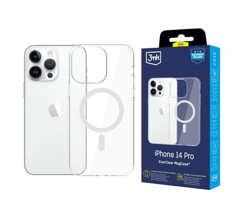 Etui 3MK EverClear MagCase do Apple iPhone 14 Pro Przezroczysty