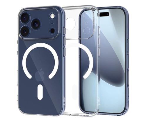 Etui TECH-PROTECT Flexair MagSafe do Apple iPhone 17 Pro Przezroczysty
