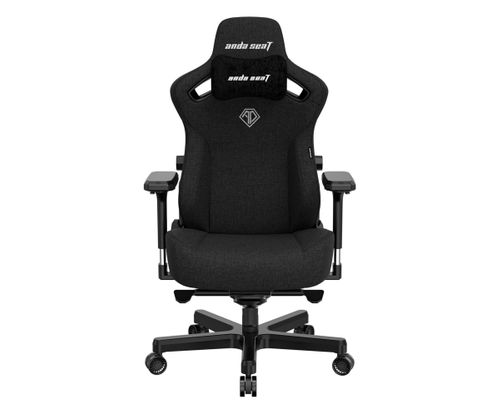 Anda Seat Kaiser 3 XL Gamingowy do 200kg Tkanina Czarny