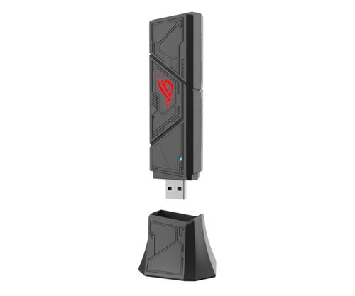 Karta sieciowa ASUS ROG USB-BE92 USB-A, Zewnętrzna, 2.4 / 5 / 6 GHz