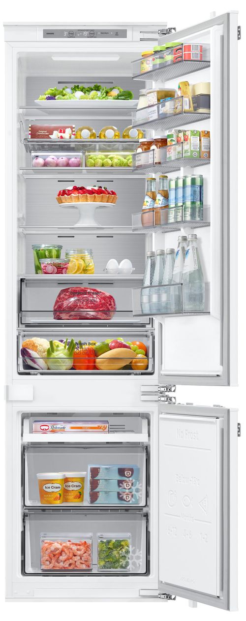 Lodówka SAMSUNG AI BRB80F30ADF0EO Funkcja Cool Select+ Metal Cooling Szuflada Optimal Fresh