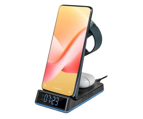 THOMSON Stacja ładująca Galaxy 3w1 Budzik CL750IS