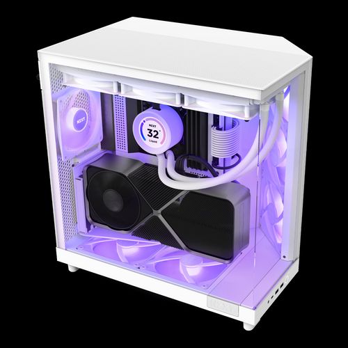 Obudowa NZXT H6 Flow RGB Biały
