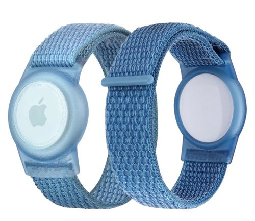 Mobile Origin AirTag Strap blue