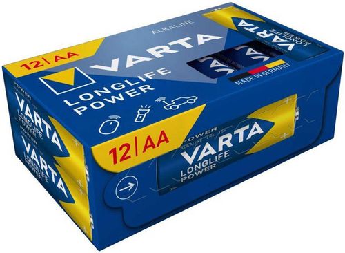 Varta Baterie Alkaliczne R6(AA) Longlife Power 12P NEW