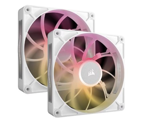 CORSAIR iCUE LINK RX140 RGB MAX White Dual Pack 2x140mm CO-9051040-WW